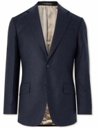 Richard James - Slim-Fit Wool-Flannel Suit Jacket - Blue