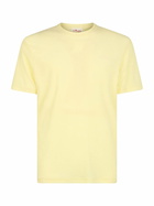 MC2 Saint Barth Man Yellow Terry T-shirt Gary With St. Barth Embroidery