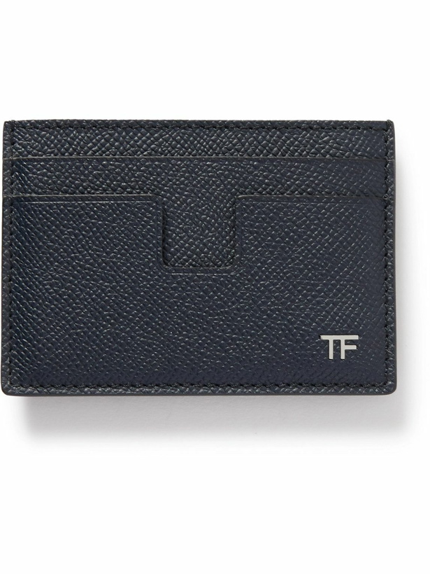 Photo: TOM FORD - Textured-Leather Wallet with Money Clip