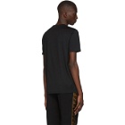 Fendi Black Grid Bag Bugs T-Shirt