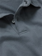 Club Monaco - Pima Cotton-Jersey Polo Shirt - Gray