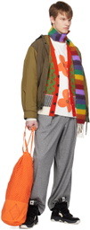 A PERSONAL NOTE 73 Gray Rib Trousers