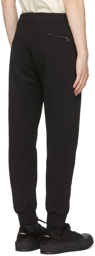 Alexander McQueen Black Graffiti Lounge Pants