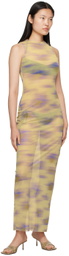 BINYA Green Saturno Maxi Dress