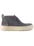 Salvatore Ferregamo - Montgomery Suede Chukka Sneakers - Gray