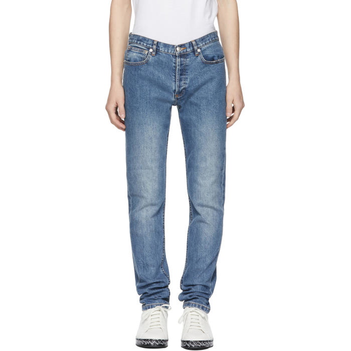 Photo: A.P.C. Indigo Petit New Standard Jeans