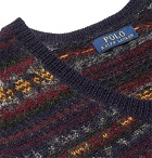 Polo Ralph Lauren - Fair Isle Wool-Blend Jacquard Sweater Vest - Men - Navy