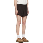Satisfy Burgundy Space‑O 2.5 Shorts