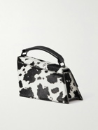 Acne Studios - Distortion Cow-Print Calf Hair and Leather Messenger Bag