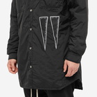 Rick Owens DRKSHDW Men's Oversized Lyrics Outershirt in Black