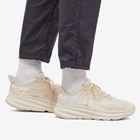 Hoka One One Women's W Clifton 9 Sneakers in Shifting Sand/Eggnog