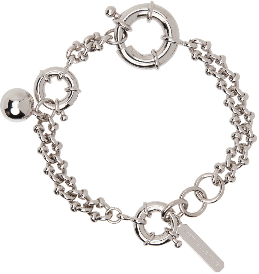 Justine Clenquet Silver Clara Bracelet Justine Clenquet