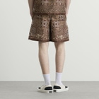 Amiri Men's MA Check Short in Tobacco