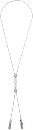 Toga Pulla Metal Loop Tie Small Necklace