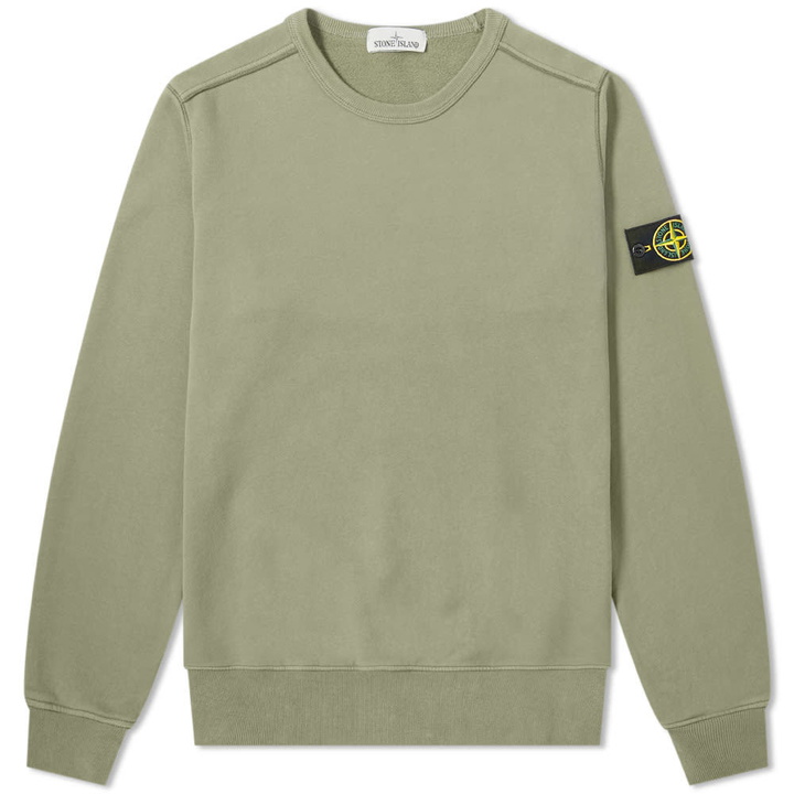 Photo: Stone Island Garment Dyed Crew Sweat Fango