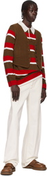 Guest in Residence Brown Tailored Vest