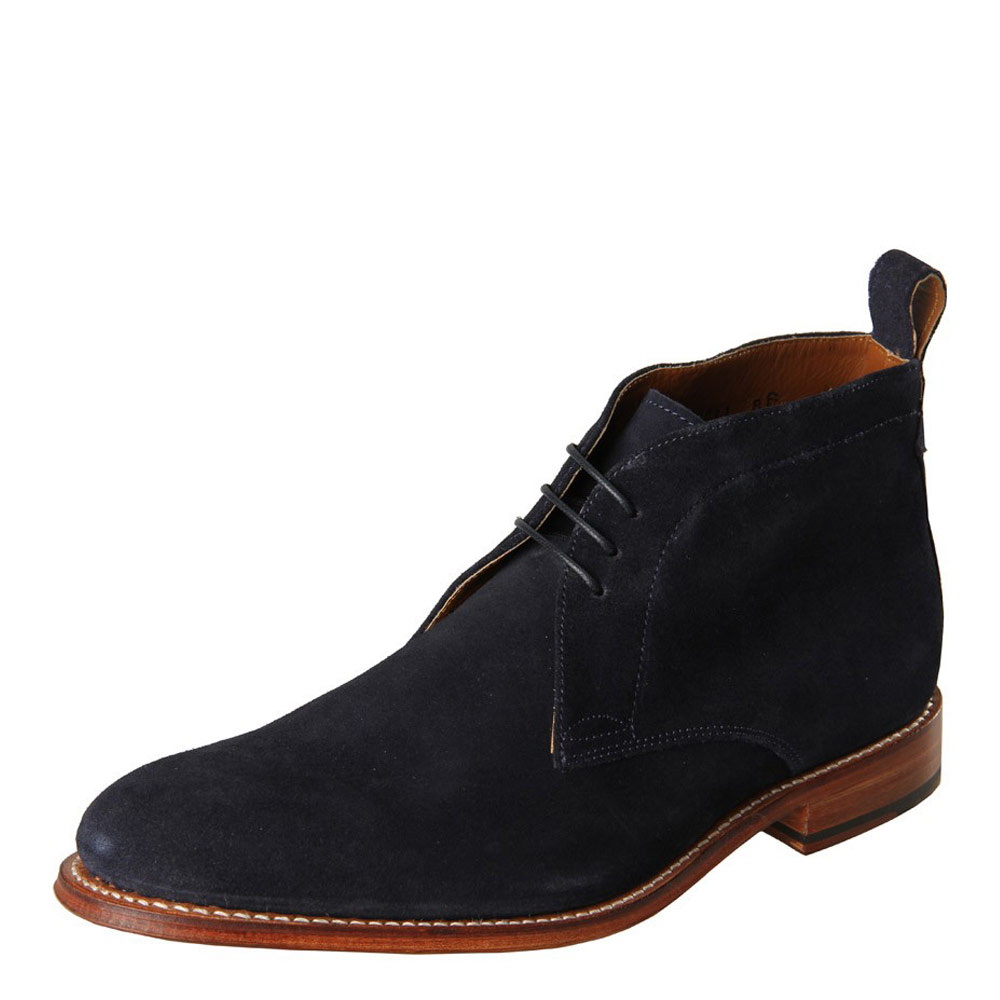 Boots - Marcus Navy Suede