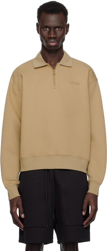 Photo: MACKAGE Beige Felix Polo