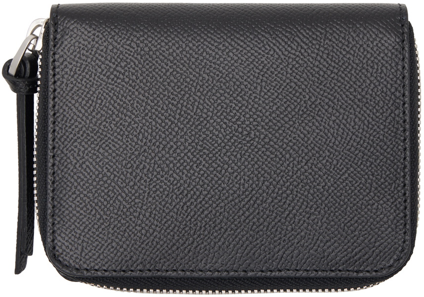 AMI Alexandre Mattiussi Black Ami de Cœur Wallet