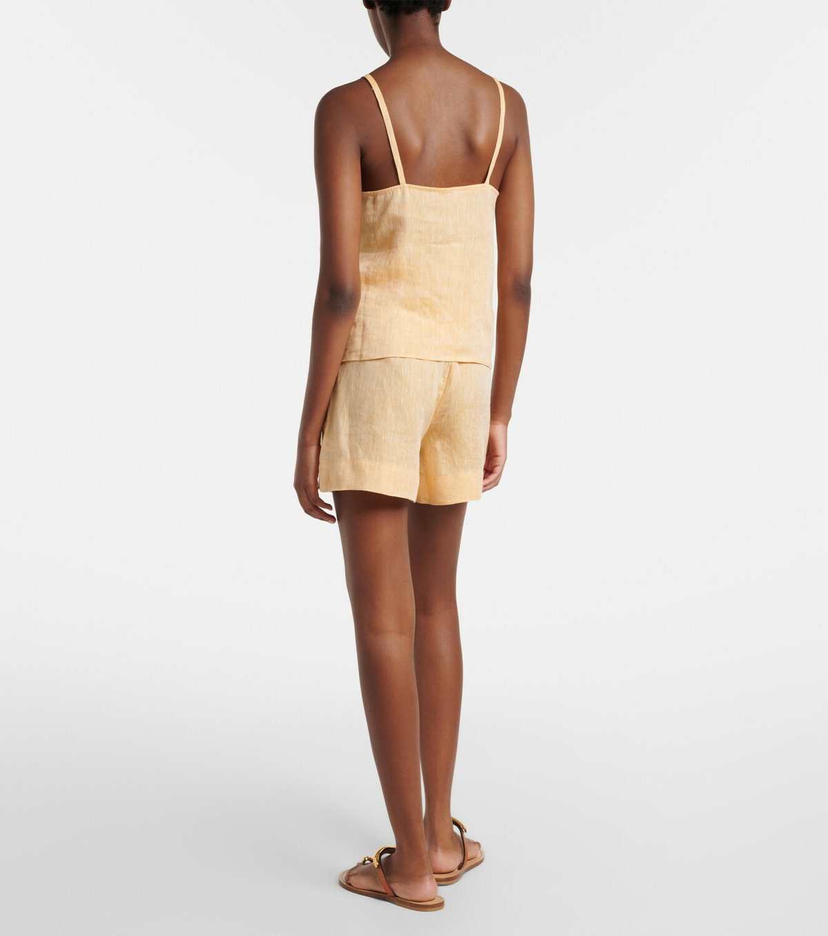 Eres Enjouee linen shorts