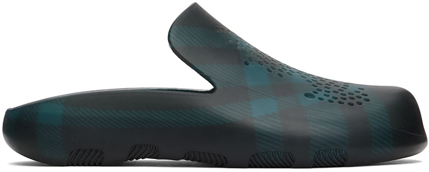 Burberry Blue Stingray Clogs Burberry