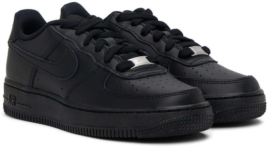 Nike Kids Black Air Force 1 LE Big Kids Sneakers
