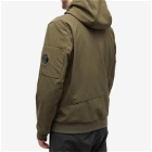 C.P. Company Men's Shell-R Detachable Hooded Jacket in Ivy Green