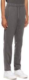 John Elliott Black Cross Thermal Lounge Pants