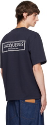 JACQUEMUS Navy La Casa 'Le t-shirt Merù' T-Shirt
