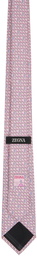 ZEGNA Pink Silk Tie