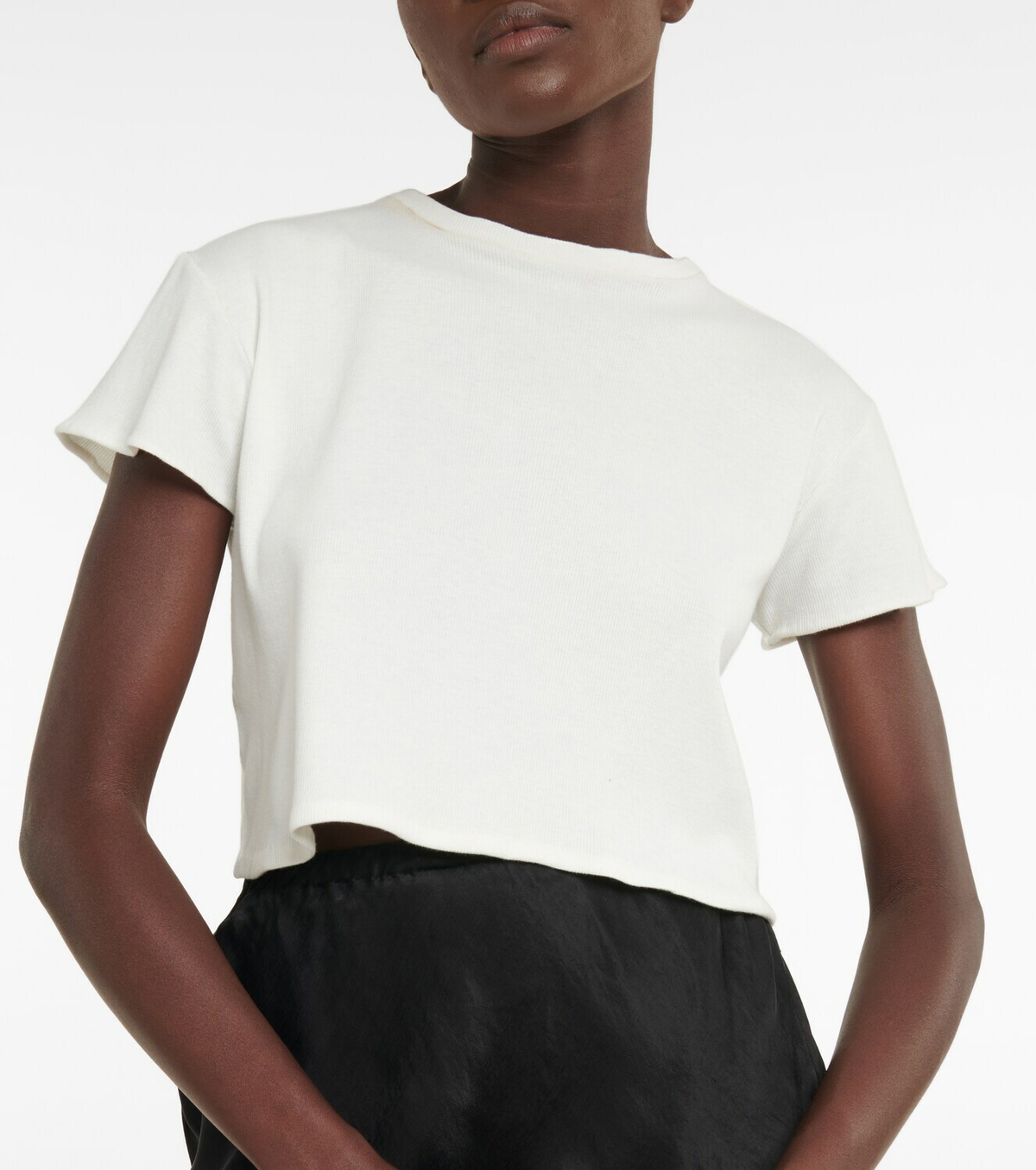 The Row - Fedras cotton-blend T-shirt The Row