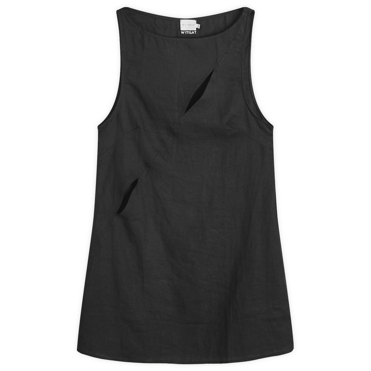 Deiji Studios Women's Shift Mini Dress in Black