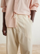 Cherry Los Angeles - Wide-Leg Cotton Twill Trousers - Neutrals