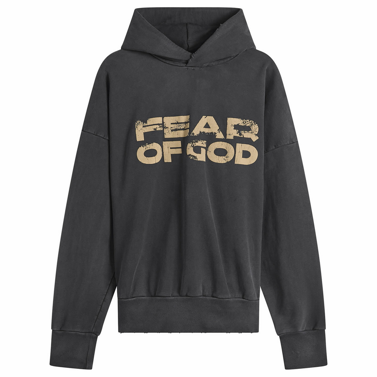 Fear of God Tan Alpaca Hooded Bomber Jacket Fear Of God
