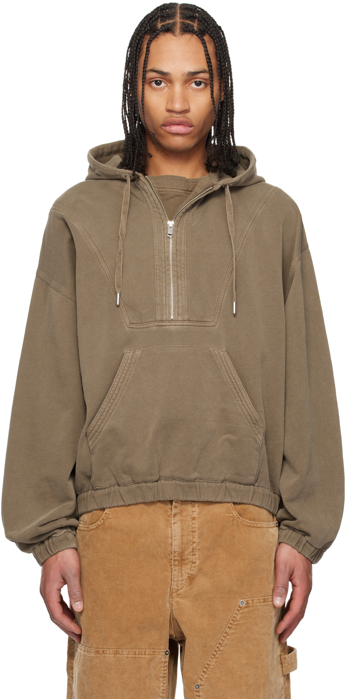 Isabel Marant Khaki Yanis Hoodie