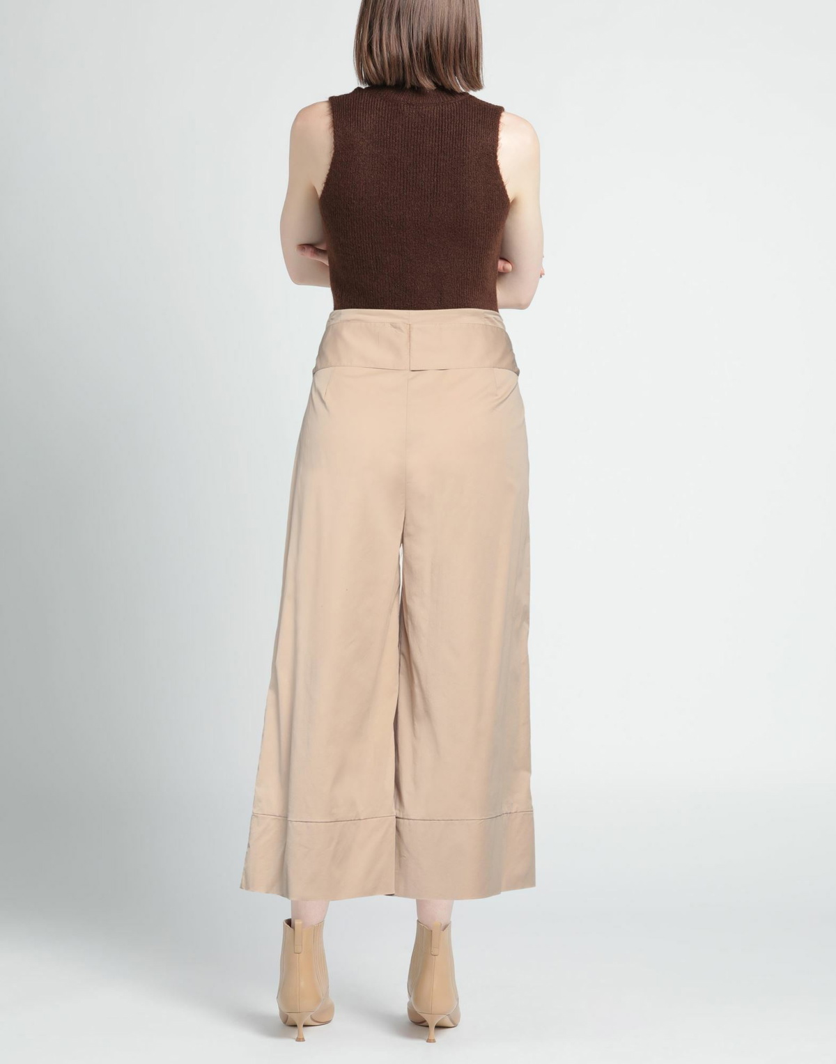 Alessia Santi Womens Pants in Beige