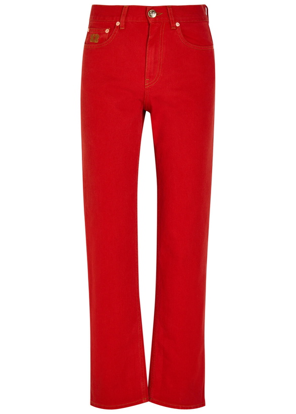 Photo: Blaze Milano Clapotis Paso Straight-leg Jeans Red