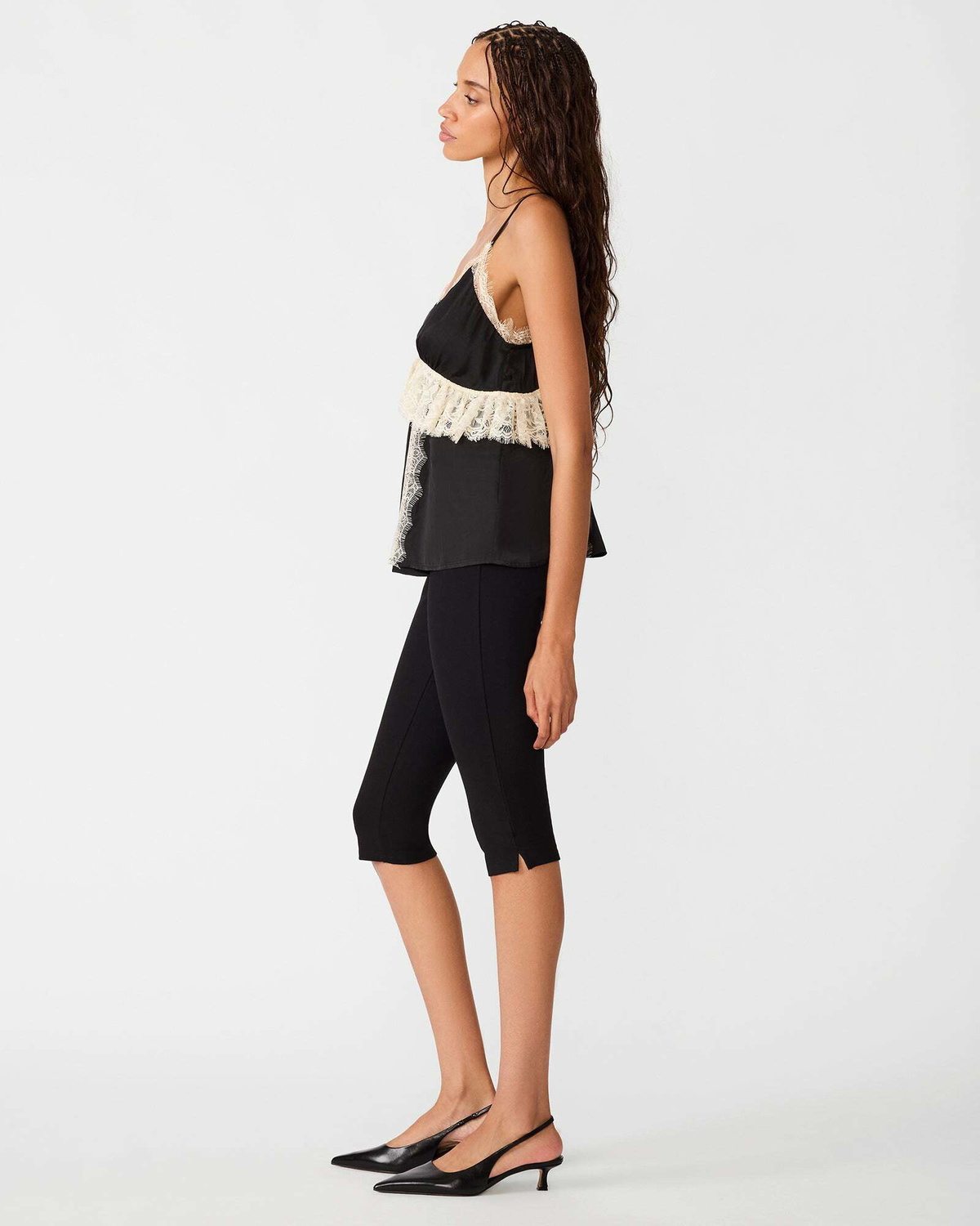 Steve Madden Victoire Top in Black