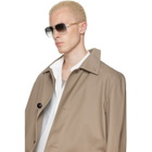 Dita White & Gold Mach-Six Sunglasses