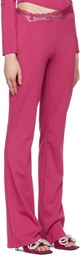 VAILLANT Purple Asymmetric Trousers
