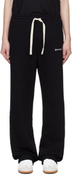 Palm Angels Black Classic Logo Sweatpants