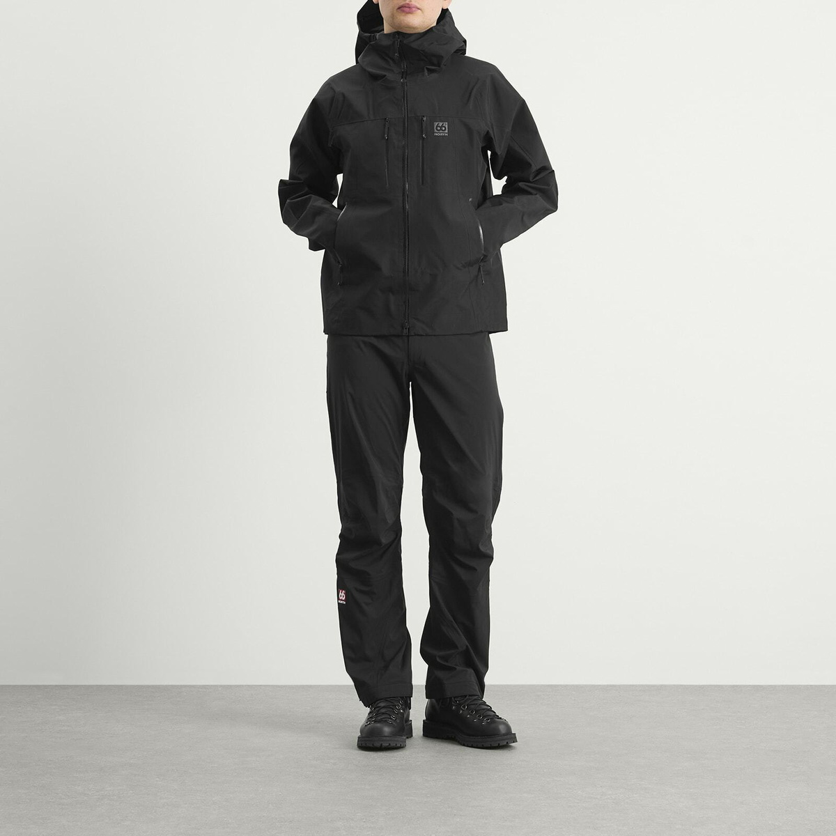 66° North Men's Hornstrandir Gore-Tex Pro Jacket in Black