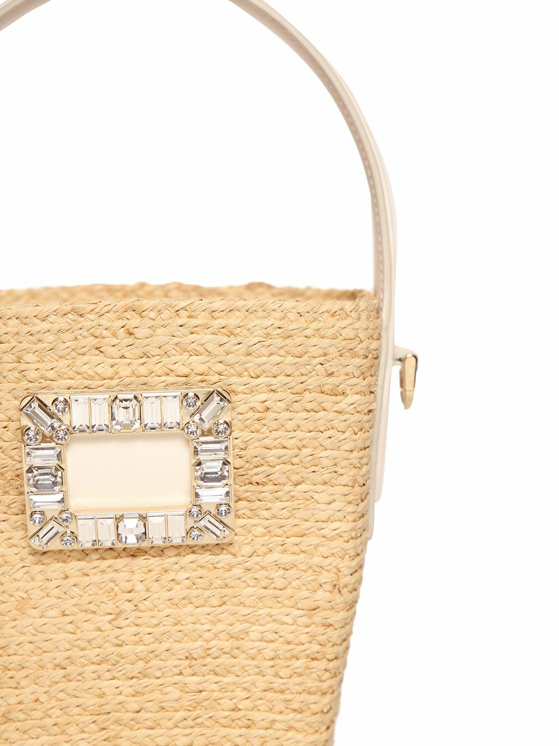 Roger Vivier Women Rv Broche Extra Rafia Hat main image 1