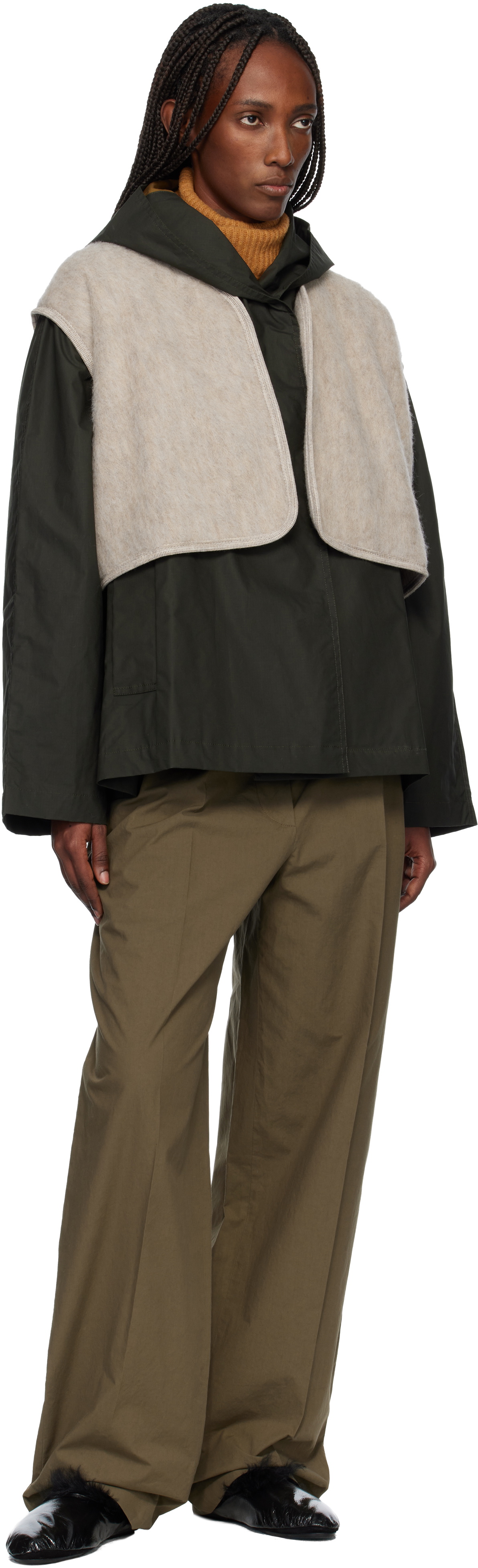 Baserange Taupe Capas Vest