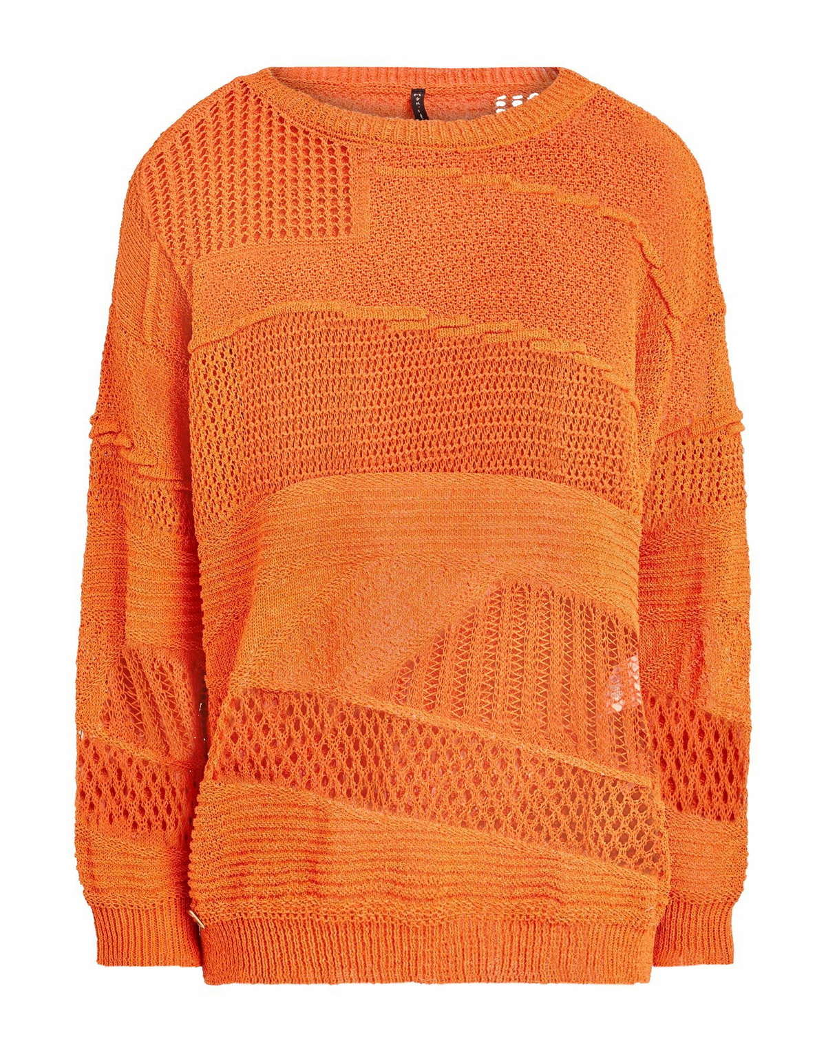 Manila Grace Womens Sweater in Orange