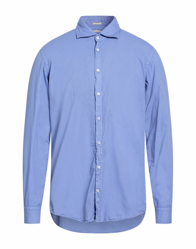 Photo: Massimo Alba Mens Shirt in Blue
