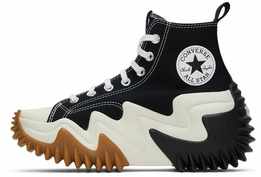 Converse Black Color Run Star Motion High-Top Sneakers Converse
