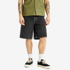 Stan Ray Men's Wide 5 Denim Shorts in Washed Black