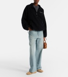 Miu Miu Logo wool polo sweater