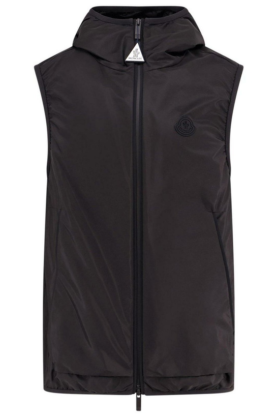 Photo: Moncler Moretan Logo Patch Vest